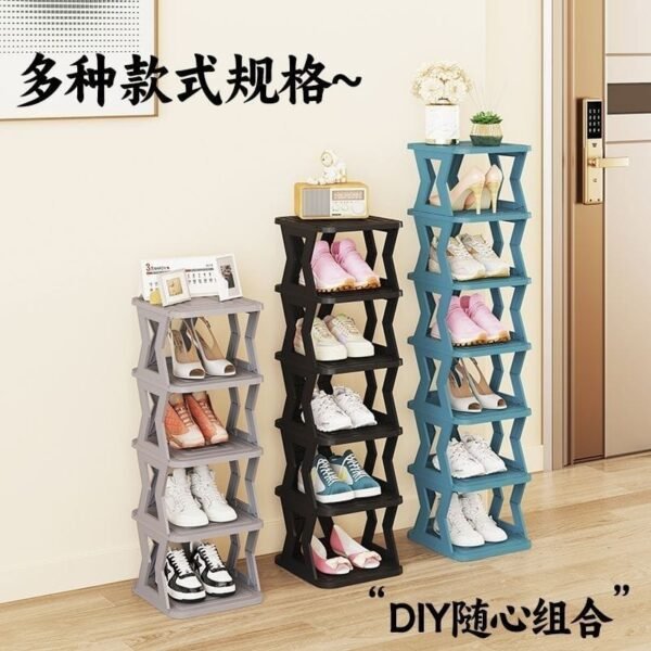 2-in-1 Portable Shoe & Organizer Set – 5 Tier (2 Pieces) - Image 5