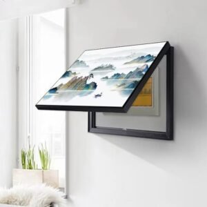 Original Cream Wind Meter Box Decorative Painting – Switch & Distribution Box Cover Mural for Home & Restaurant